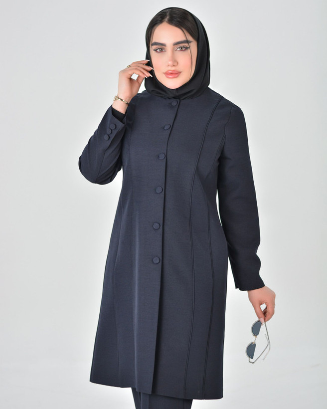 مانتو شلوار اداری / مدل شیدا / پارچه فاستونی / مناسب ۳۸ تا ۵۲ باکیفیت