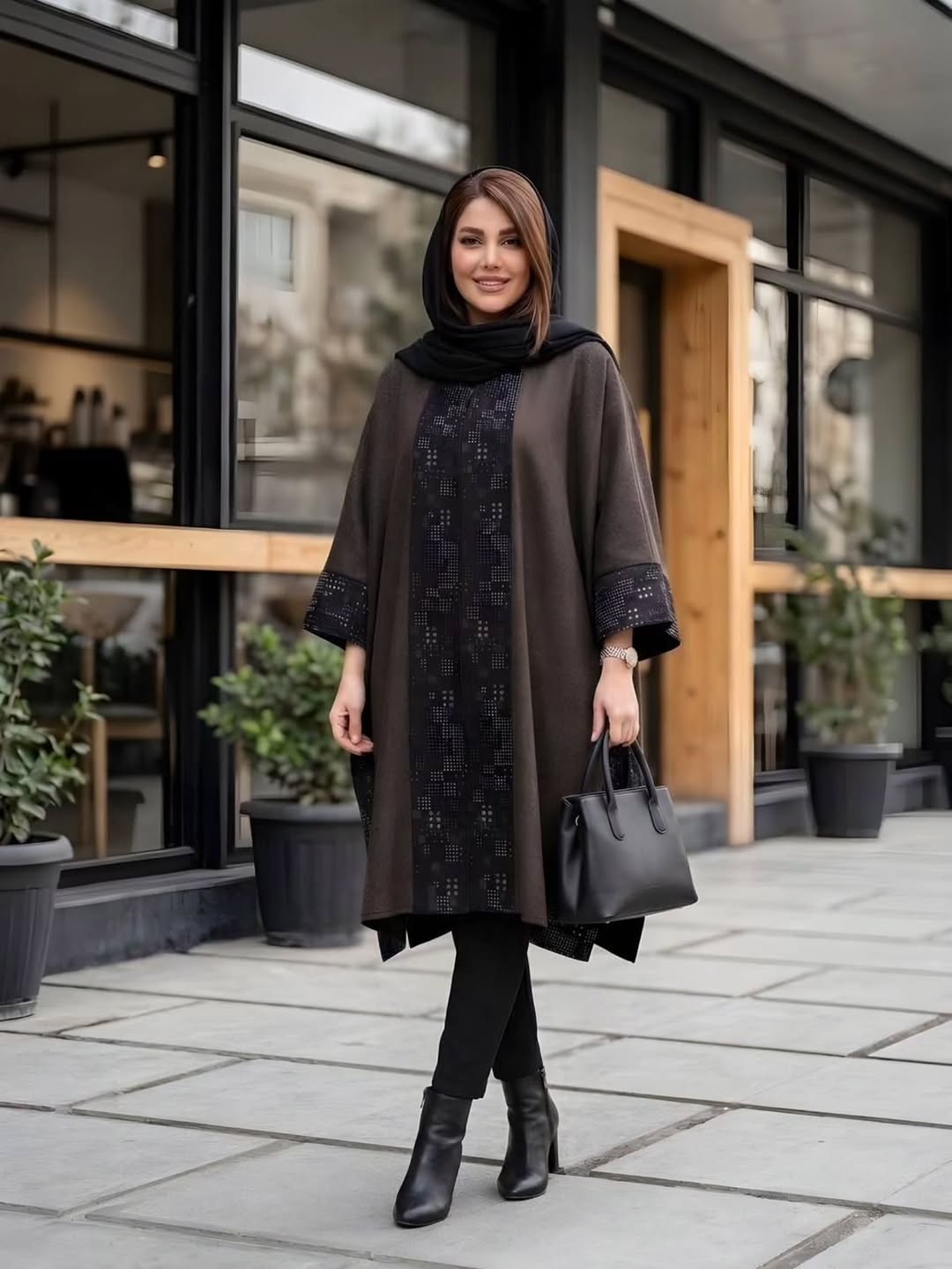پانج زنانه کد۰۵۱۴(پاییزه) / پارچه کاوالی درجه یک و مخمل ژاکارد / فری ۳۸ تا ۵۲ /کیفیت تضمینی