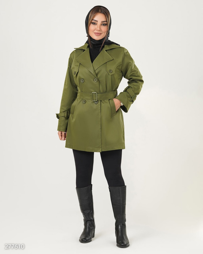 کالگشن پاییزه السانا - بارانی مدل نازلین