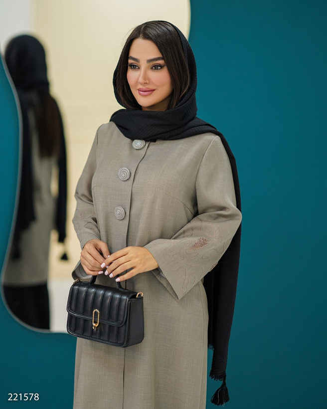 مانتو زنانه مدل والریا - پارچه شانتون تایوان / مناسب ۳۸ تا ۴۸ کیفیت تضمینی