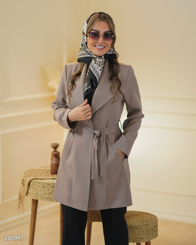 مانتو زنانه مدل ساریسا کد ۲۶۰۹ / پارچه بزایاق کیفیت تضمینی