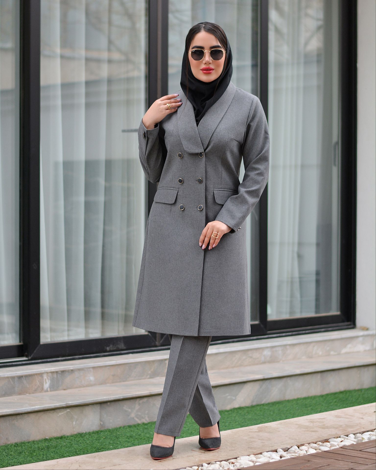 مانتو شلوار اداری