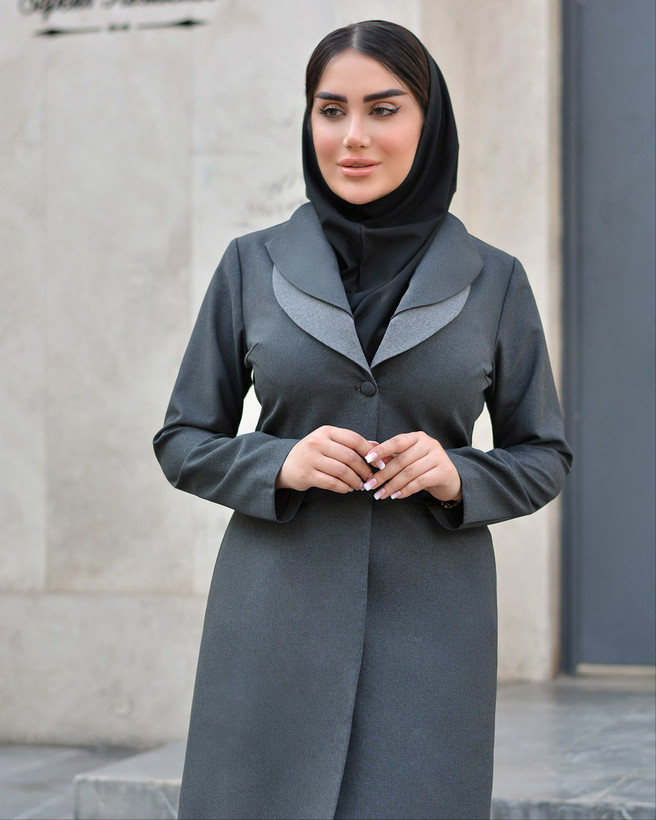مانتو شلوار اداری مدل تیسا / پارچه پرشیا کیفیت تضمینی